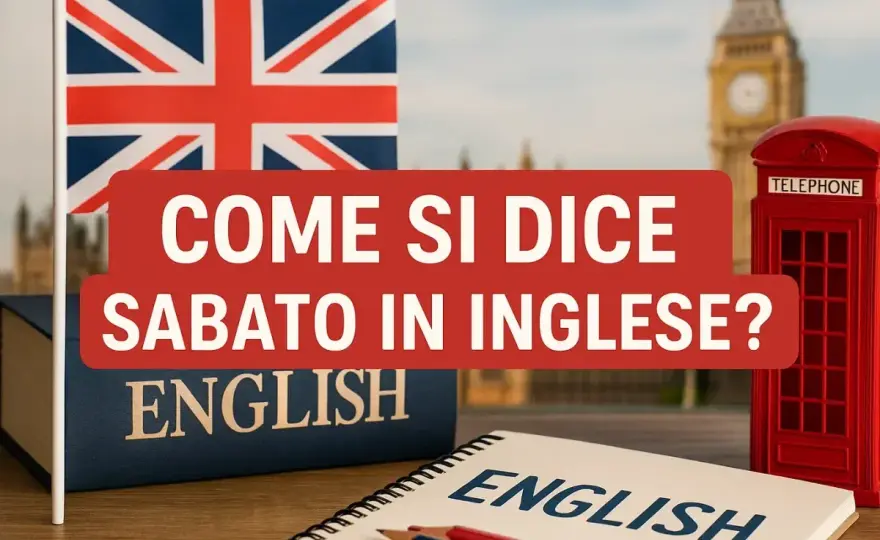 Sabato in inglese: Saturday o on Saturday? Guida completa