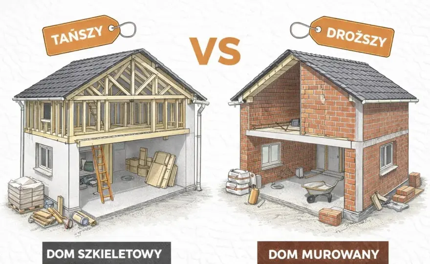 Dom murowany - koszty, budowa, materiały. Czy to dla Ciebie?