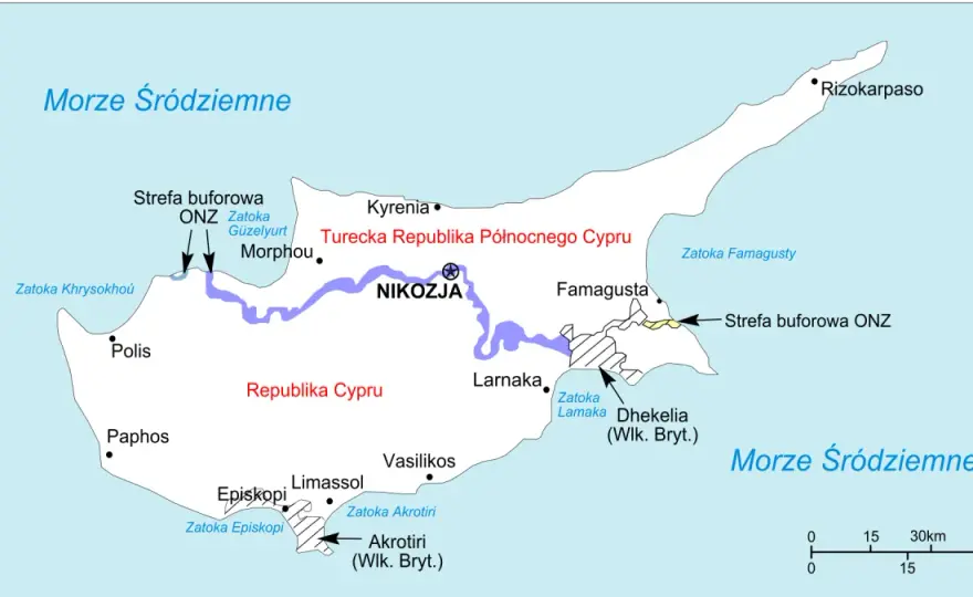 Cypr - Jakie morze otacza wyspę i kiedy jechać?