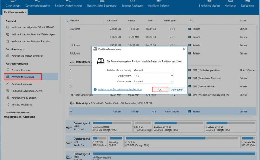 RAW-Festplatte formatieren - So geht's in Windows!