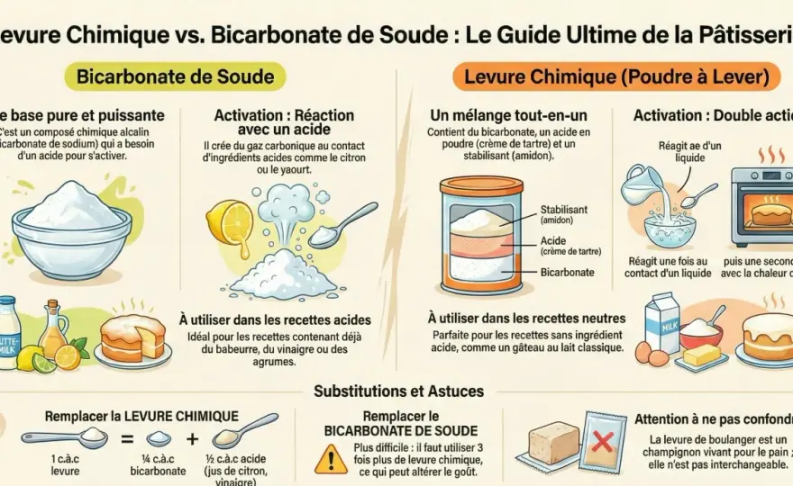 Levure chimique - Le guide pour des gâteaux toujours réussis