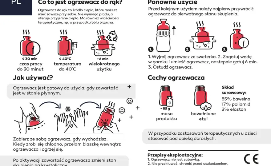 Ogrzewacz do rąk z blaszką – Jak działa i czy warto na biwak?