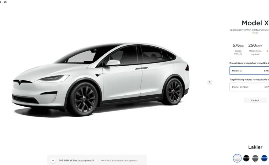 Najdroższa Tesla w Polsce: Ile kosztuje i czy jest warta 600 tys.?
