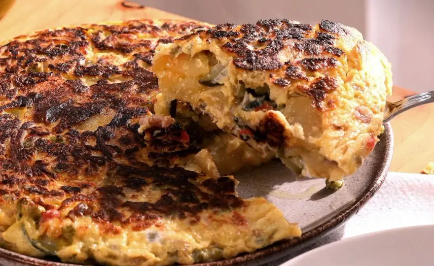 Tortilla paisana perfecta - Jugosa, sabrosa y sin errores