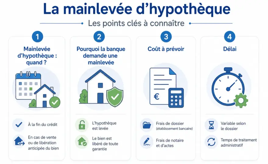 Hypothèque immobilière - coût, sortie et alternatives