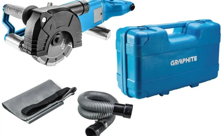 Bruzdownica GRAPHITE PRO: Rewolucja w Wycinaniu Bruzd Ściennych