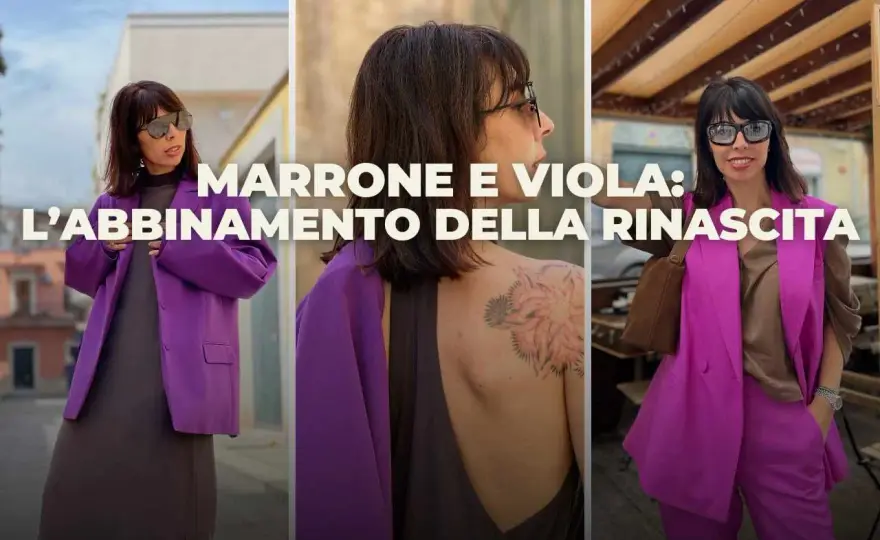 Viola + Marrone - Che colore esce davvero? Guida al mix perfetto