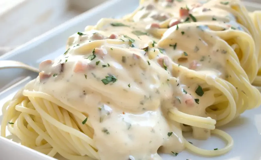 Carbonara mit Speck - So gelingt die cremige Sauce