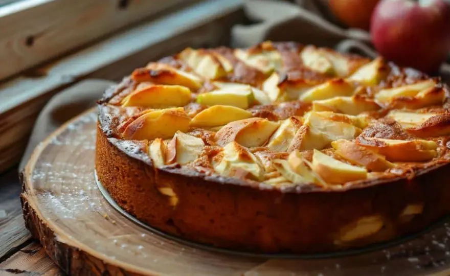 Gâteau au yaourt aux pommes - Le secret d'un moelleux parfait