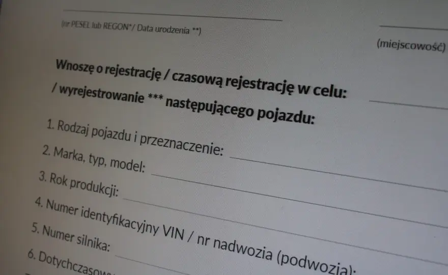 Przerejestrowanie samochodu po zakupie - terminy i koszty