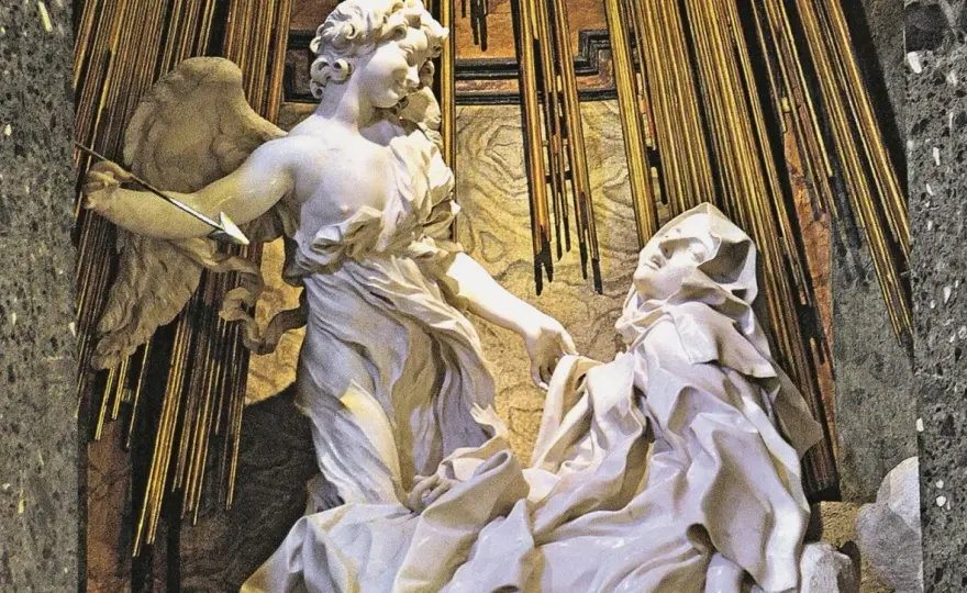 Estasi della beata Ludovica Albertoni di Bernini, guida alla visita