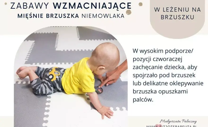 Jak wzmocnić mięśnie brzucha u niemowlaka - prosty plan