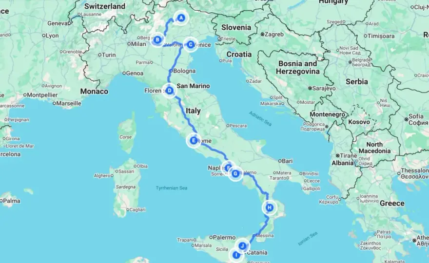 Southern Italy Road Trip Planning That Actually Works