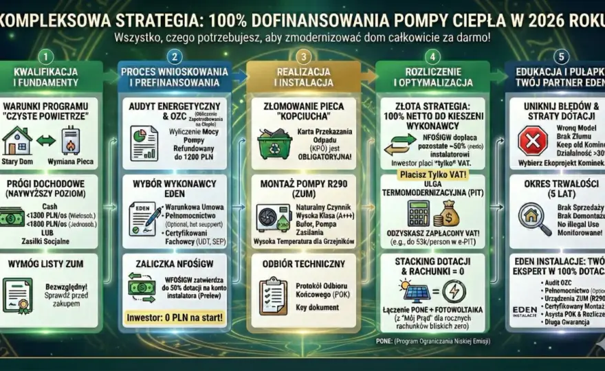 Dotacja na pompę ciepła - Jak zyskać dofinansowanie i uniknąć błędów?