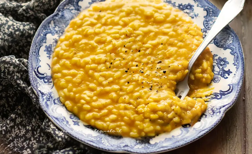 Risotto alla zucca e rosmarino cremoso e vellutato