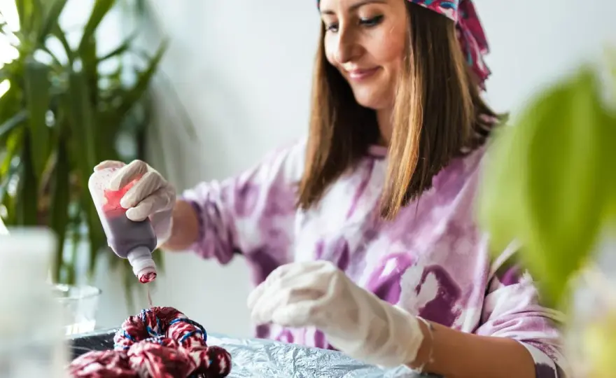 Batik lernen - Techniken, Stoffe & Muster für dein DIY-Projekt