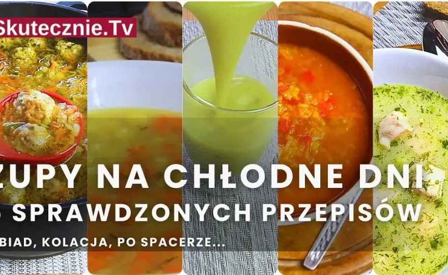 Zupy na obiad: 40+ przepisów na każdą porę roku. Gotuj z Klaudią!