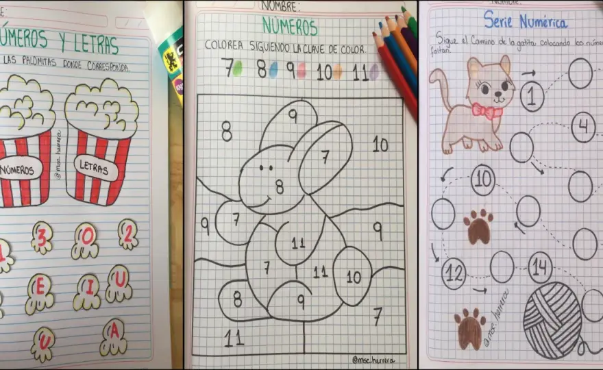 Dibujos bonitos y fáciles - Guía para cuadernos y manualidades
