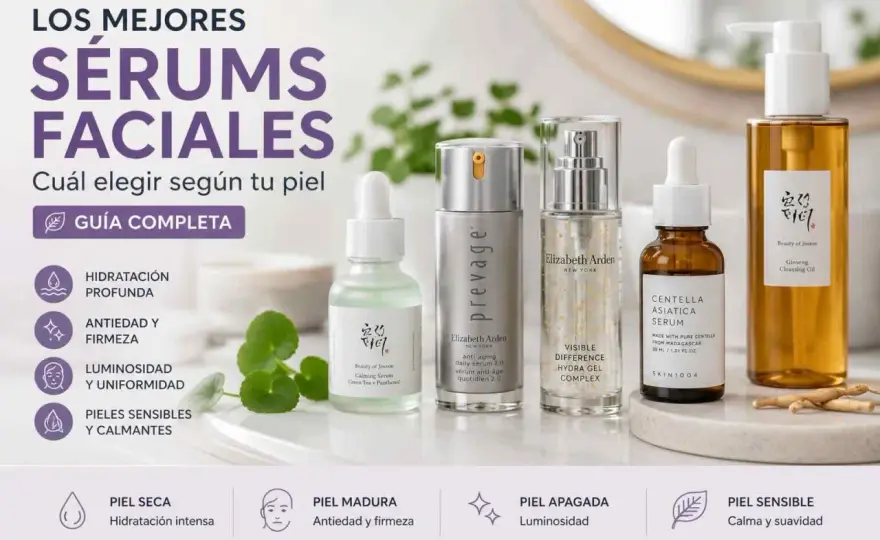Sérum facial - ¿Cómo funciona y cuál elegir para tu piel?