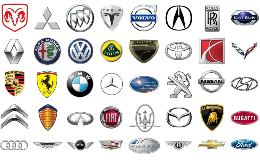 Loghi auto poco noti - Decifra il vero significato dei badge