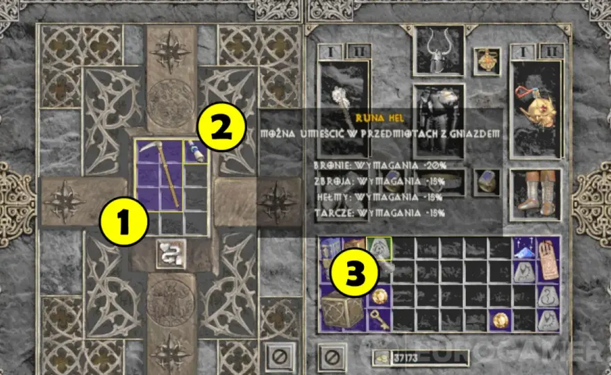Diablo 2: Jak wyjąć klejnot? Runa Hel odzyskaj przedmiot!