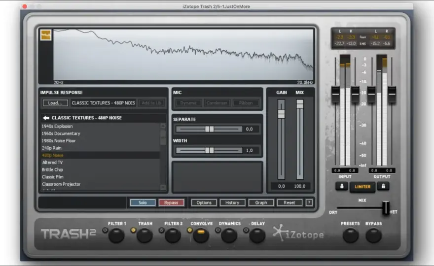 iZotope Trash 2 - Lohnt sich das Legacy-Plugin heute noch?