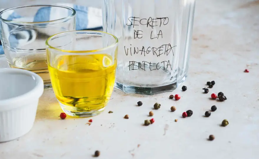 Vinagreta perfecta - El secreto de un aliño equilibrado