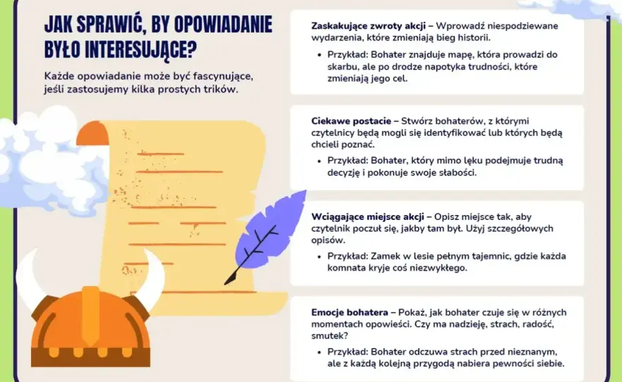 Jak zacząć opowiadanie? Skuteczny wstęp krok po kroku