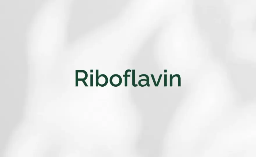 Vitamin B2 & Entgiftung - Was Riboflavin wirklich leistet