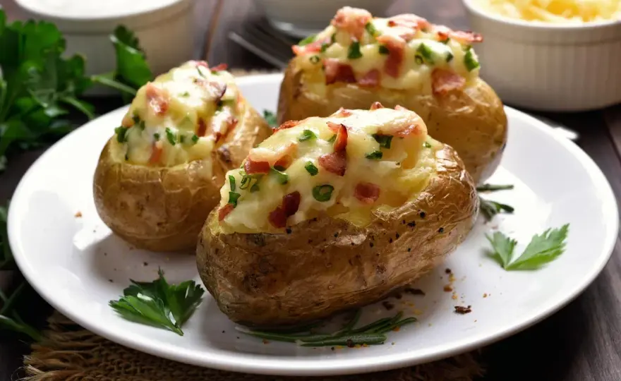 Patate ripiene al forno - La ricetta perfetta, morbide e gustose