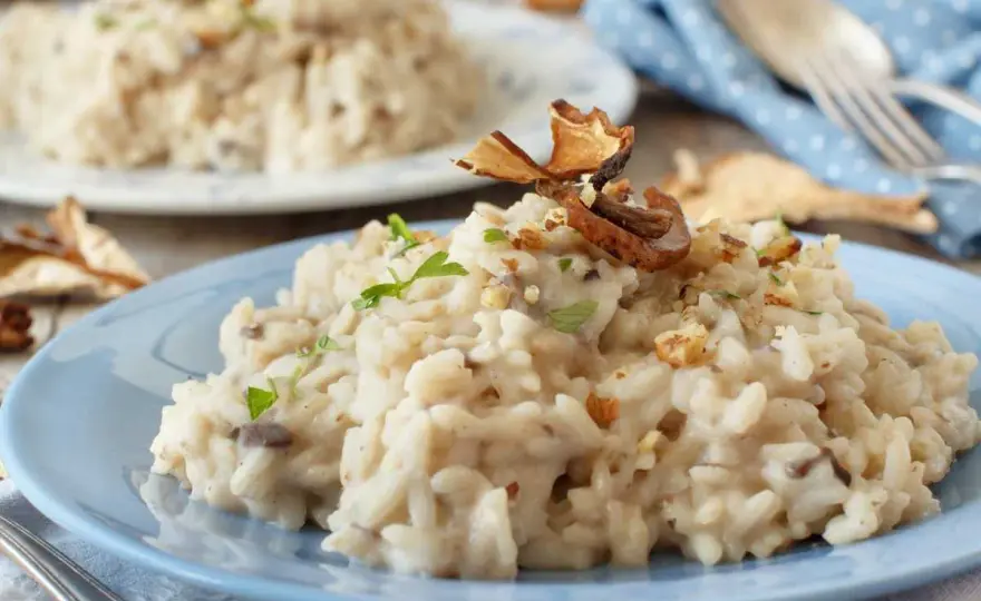 Risotto de Setas Perfecto - La Receta Italiana Definitiva