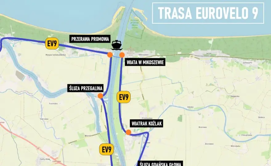 EuroVelo 9 w Polsce - gdzie zacząć i jak zaplanować przejazd