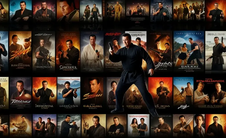 Kompletna lista filmów w których grał Steven Seagal - od debiutu do dziś