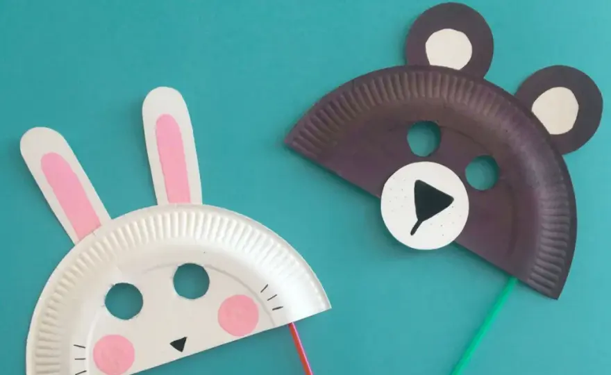 Kindermasken basteln - einfach, sicher und schnell