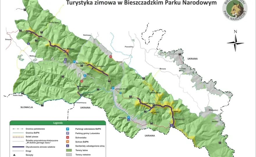 Gdzie leżą Bieszczady? Położenie, mapa i planowanie wyjazdu