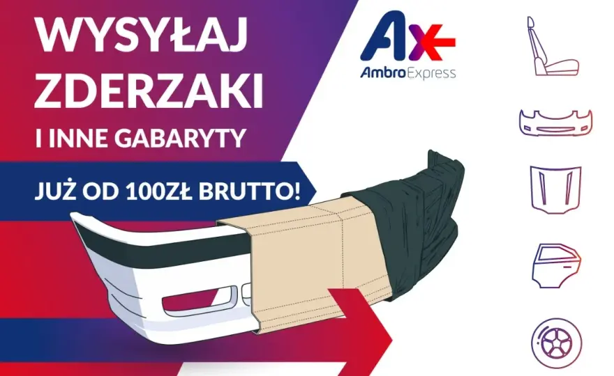Kurier części samochodowych - Paczka, gabaryt czy paleta?