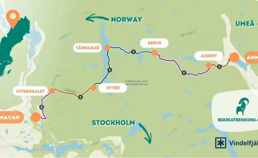 Vandra Kungsleden - rutt, packning och smart planering