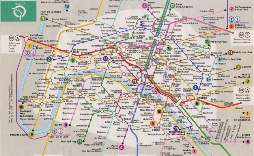 Paryskie metro - Ile ma linii i jak z niego korzystać?
