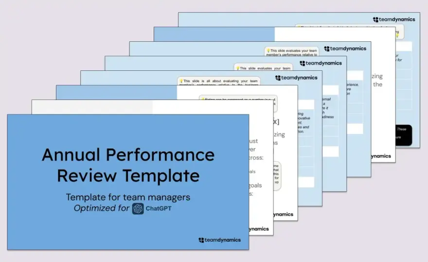Performance Goal Template: Stop Vague Reviews. Get Results.