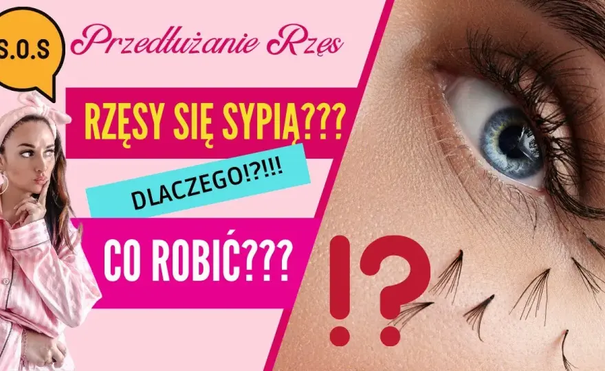 Rzęsy się nie trzymają? Poznaj błędy i wydłuż trwałość aplikacji!
