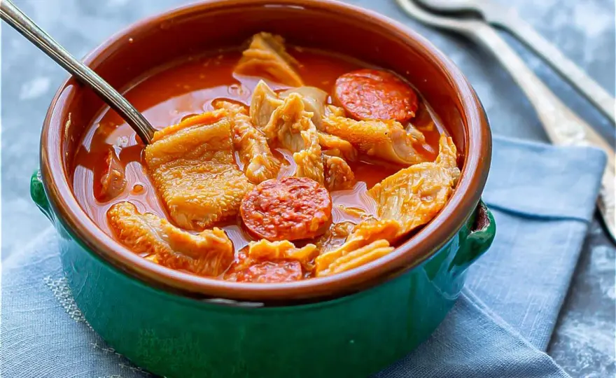 Cómo hacer callos a la madrileña con salsa gelatinosa