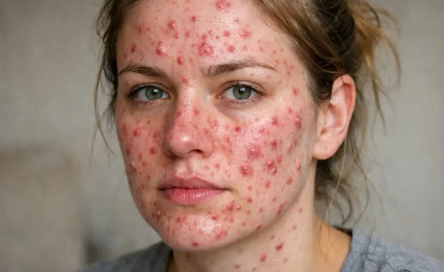 Perioral dermatit eller akne? Så skiljer du dem åt!