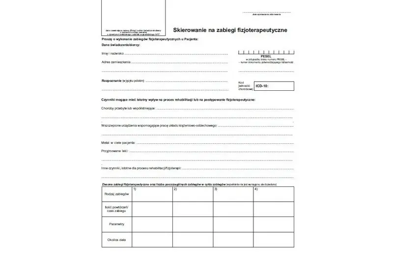 Skierowanie na rehabilitację NFZ: 30 dni na rejestrację? Sprawdź!