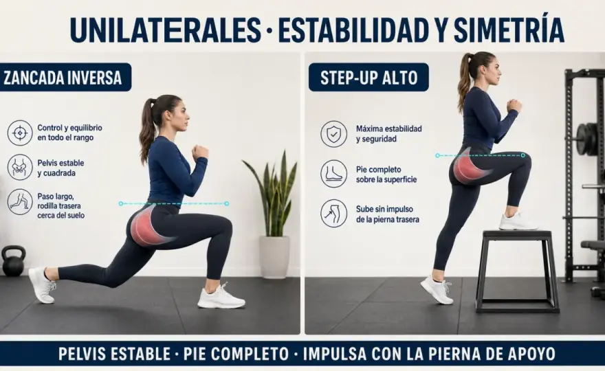 Ejercicios de glúteo - técnica y rutina que sí funcionan