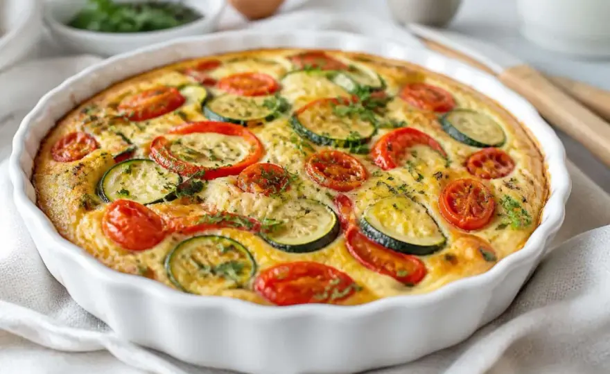 Quiche sans pâte - la recette facile pour une texture parfaite