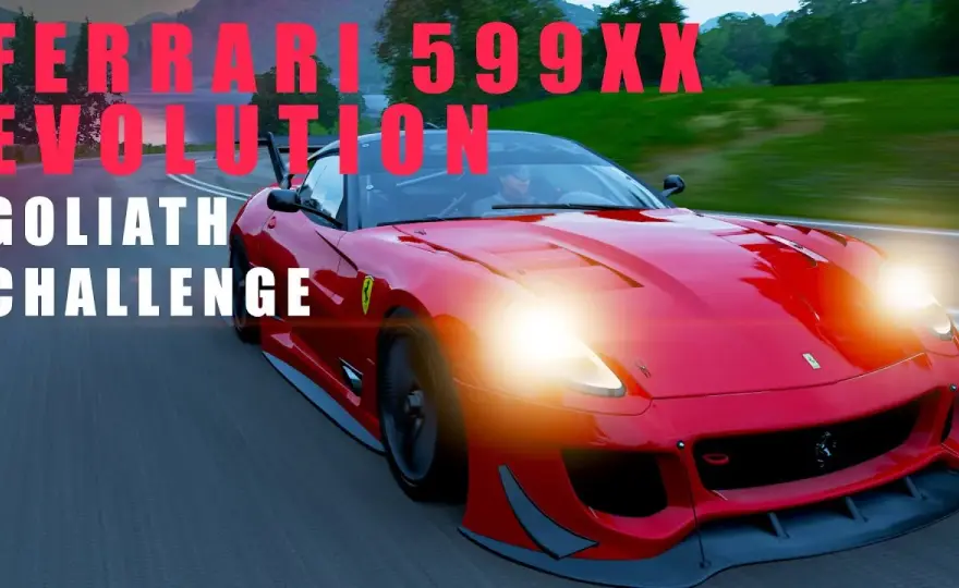 Najszybsze auto w Forza Horizon 4 – Ferrari 599XX Evolution i jego tuning
