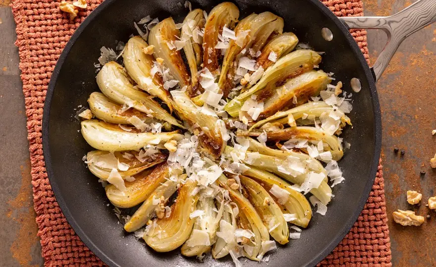 Finocchi gratinati in padella - La ricetta perfetta?