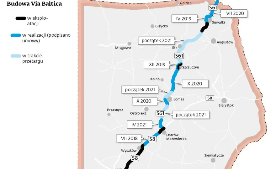 Via Baltica kiedy powstanie? Aktualne postępy, opóźnienia i wpływ na region