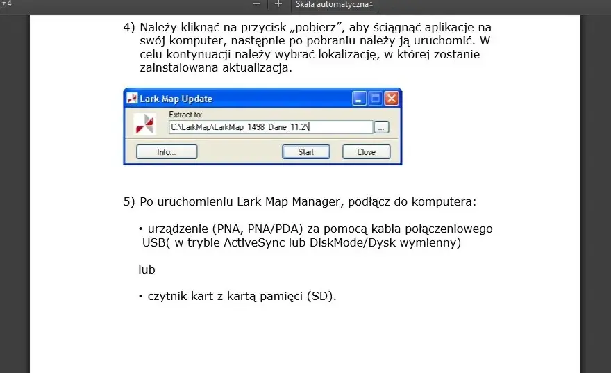 Jak zaktualizować nawigację Lark Freebird i uniknąć problemów z mapami