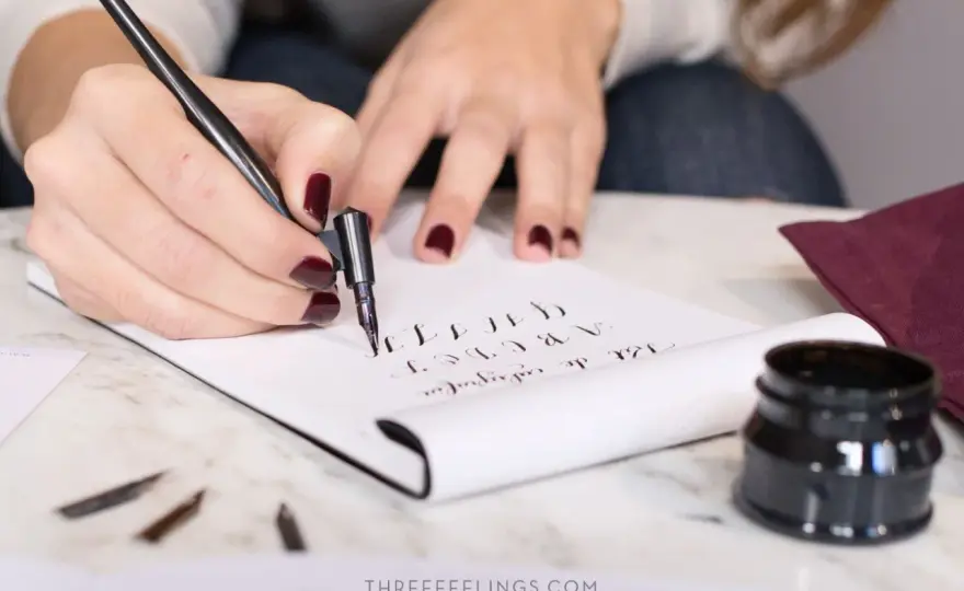 Lettering y caligrafía - cómo distinguirlos y empezar